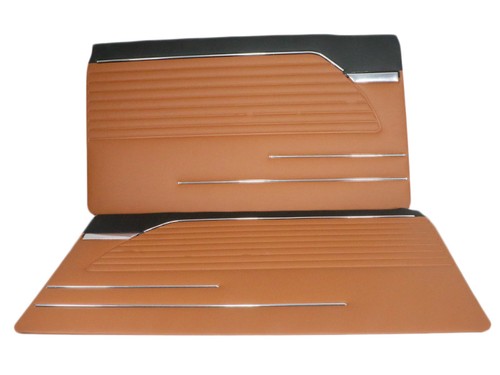 Door panels brown - door, brown/black