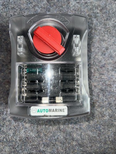 Automarine way fuse box - 6, with