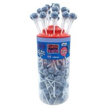 Vidal Lotta Lollies Blue Raspberry Lollipops, 30 Lollies. Stand Not Included 