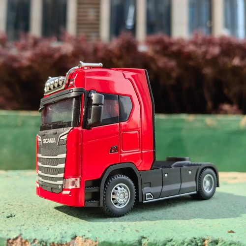 Alloy diecast truck - truck, head
