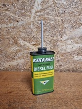 Vintage Keil Kraft Nitrated Diesal Model Engine Fuel Tin Can Aircraft Rc Car 