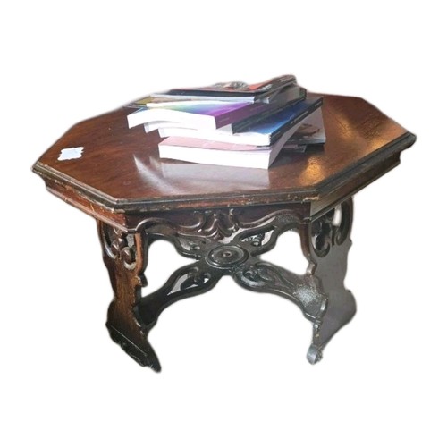 Carved victorian octagon - carved,