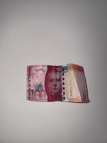 100 pound note 17th - 100,