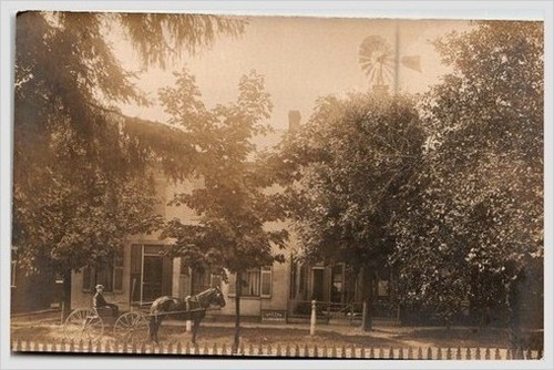 1907 rppc postcard horse - postcard, buggy