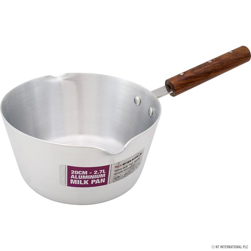 New 20cm aluminium milk pan - new,