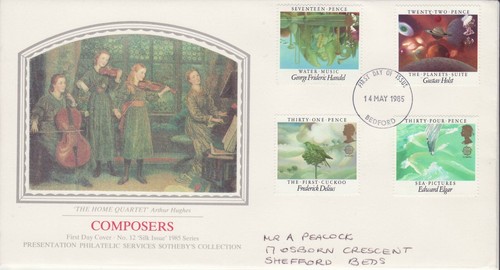 Stamps first day cover - day,