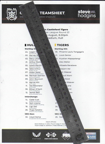 Team sheet hull v - team, sheet: