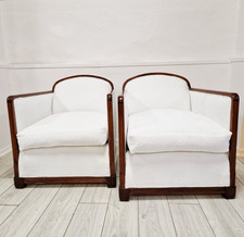 Pair of Art Deco Armchairs