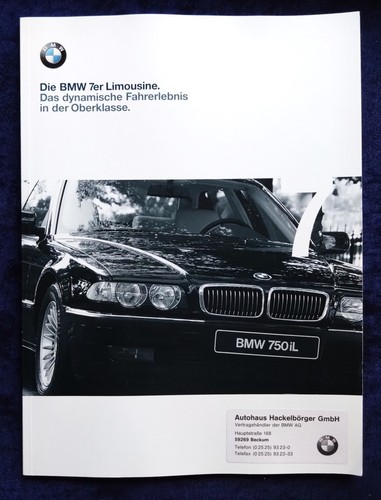 Bmw series 38 brochure - 7,