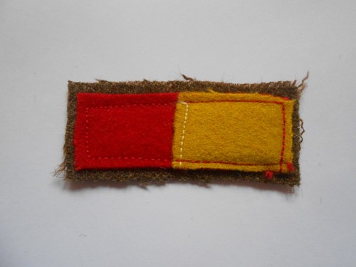 Red and yellow minden - yellow, flash