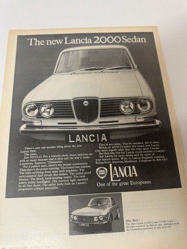 Original 1971 lancia - lancia, 2000