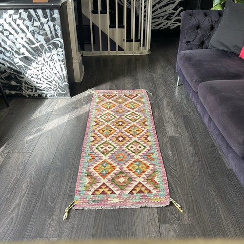 Handmade afghan kilim runner - handmade,