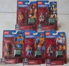 Mega Construx 2022 He-Man Masters Of The Universe Heroes FULL COMPLETE SERIES 4