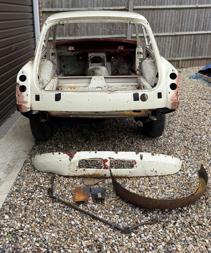 Mgb body shell - body,