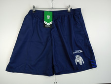 Canterbury Bulldogs Training Shorts Size 3XL XXXL Navy Blue Mens New Rugby