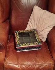 Arabic Vintage Painted  Spice / Tea Box