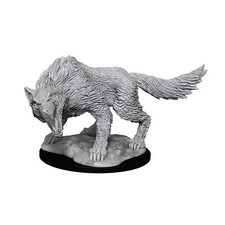 D&D Nolzur's Marvelous Unpainted Miniatures (W11): Winter Wolf - New & Sealed