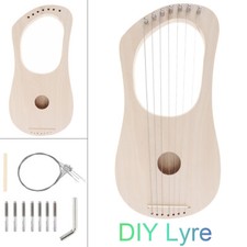 DIY Lyre Harp 7 String Make