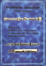 Sampson Mordan 1898 Catalogue