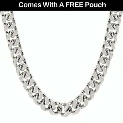 Mens silver cuban chain - mens,
