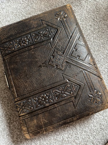 Antique victorian album - antique, album-
