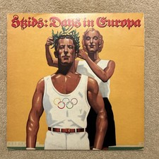 Skids Days In Europa 1979 Uk Virgin Vinyl Lp V 2138 With Insert Punk Ex