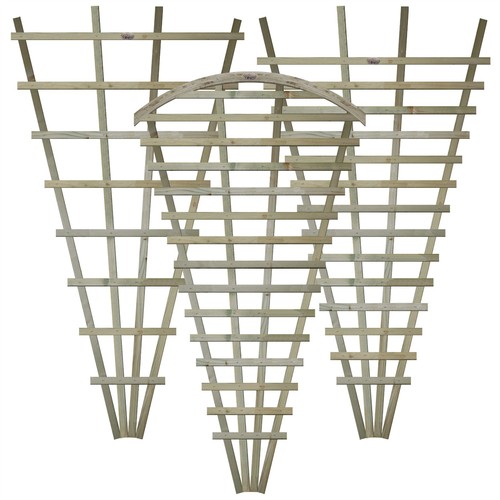 6ft 3ft wooden fan - x,