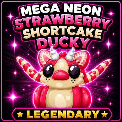 Mega neon strawberry shortcake - neon,