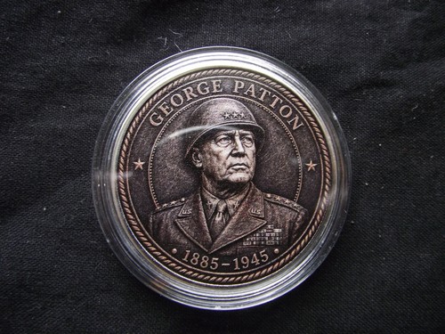 George patton challenge coin - challenge,