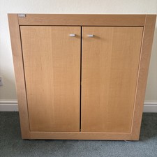Hulsta Xelo Natural Maple Double Door Raster Unit