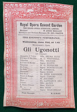 Antique Victorian Royal Opera