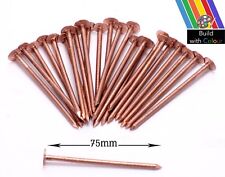 50 x 75mm Copper Nails Extra