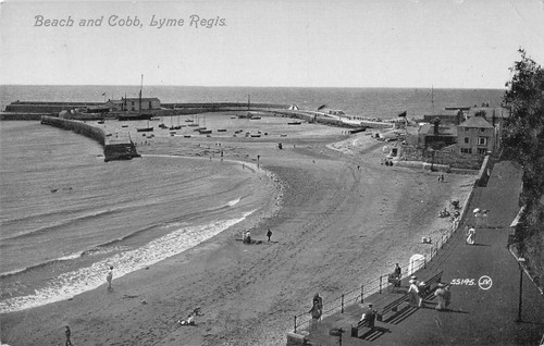 Postcard dorset lyme regis - postcard,