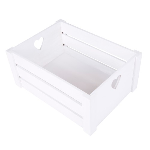 Pure white lovely heart handle - lovely,
