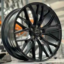 18" Inovit Blitz Alloy Wheels 5x112 Black fits VW Passat 
