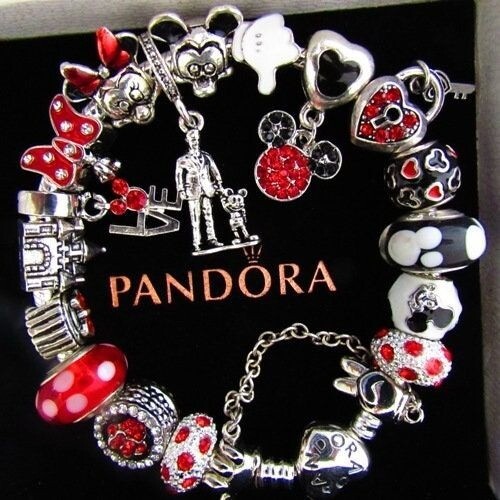 Pandora mickey minnie - pandora, charms