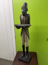 Vintage Cast Resin Dub Waiter