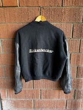 1960s True Vintage Rickenbacker Guitars Letterman Varsity Leather Jacket