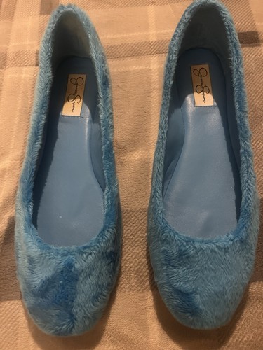Jessica simpson blue - simpson, fuzzy