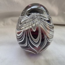 GLASS PAPERWEIGHT NLACKN&