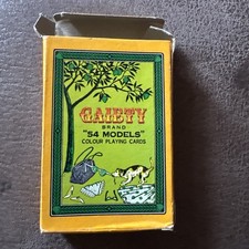 Gaiety "54 Models" plastic coated playing cards #202 - female nudes