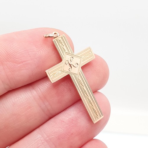 Antique 9ct rose - rose, gold