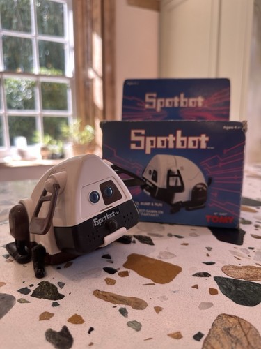 Tomy spotbot robot dog - dog, and