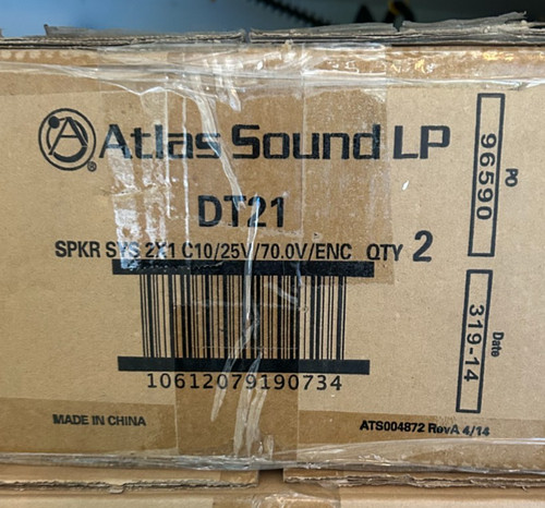 Atlas sound dt21 drop - -,