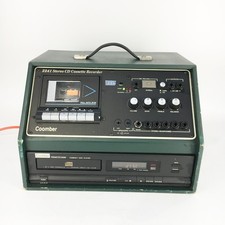 Coomber 2241 Portable Music Station Stereo CD Cassette Recorder - Fully Working
