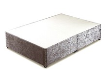 Single Crushed Velvet Divan