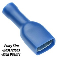 Blue female spade terminals - blue,
