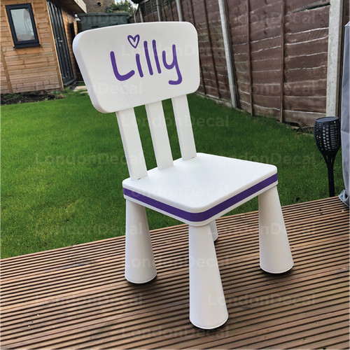 Kids name for chair - kids,