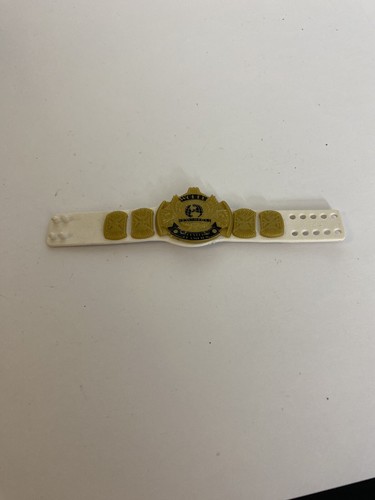 White wwf winged eagle title - white,