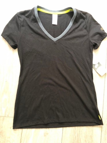Zumba black neck shirt - v,